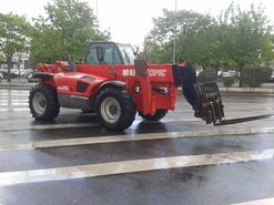 Chariot télescopique Manitou 4 tonnes Diesel